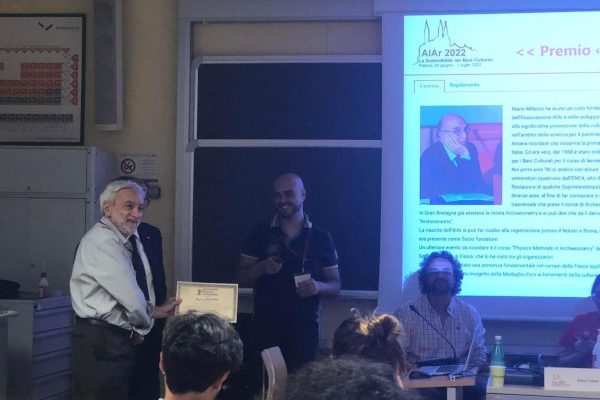 Marco Martini awarded the first edition of AIAR prize entitled to “Mario Milazzo”